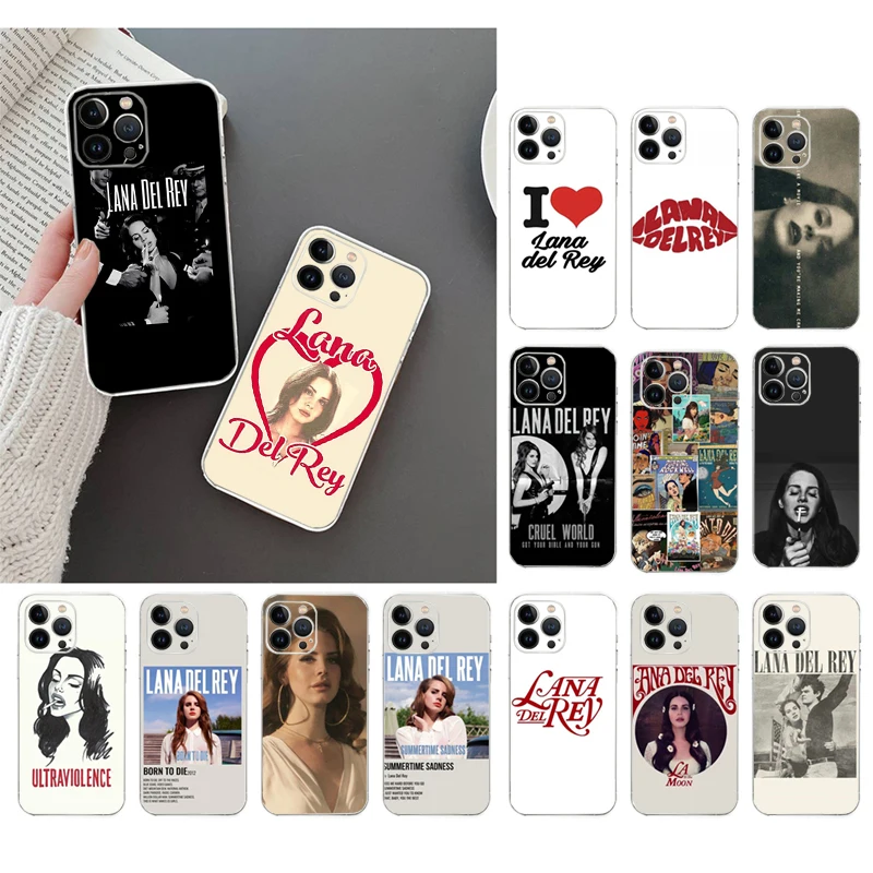 

Lana Del Rey Phone Case For iphone 14 13 12 11 Pro Max XS XR X 12mini 14 Plus 7 8 SE Mobile Phone Case Funda