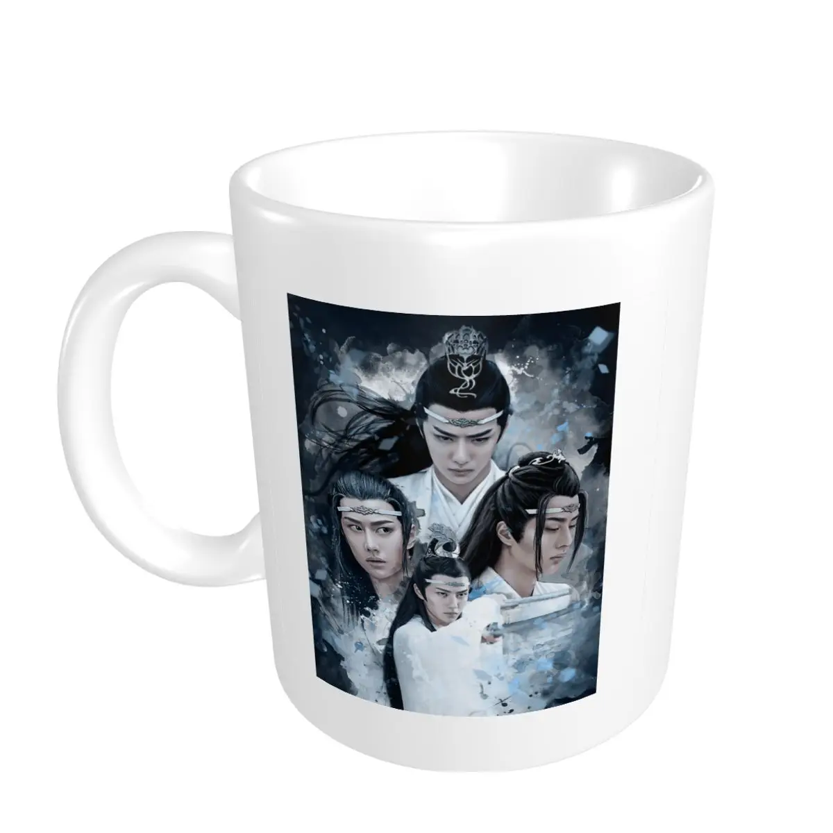 

Promo Top Quality The Untamed. Lan Wangji Mugs Funny Sarcastic The Untamed CUPS Print milk cups