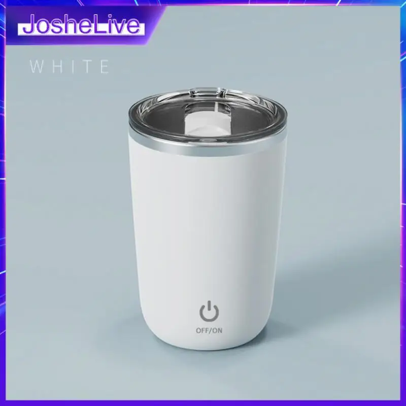 

Automatic Self Stirring Coffee Milk Cup 350ml Large Capacity Magnetic Simple Water Cup Stainless Steel Blenders Drinkware