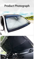 Car Snow Ice Protector Visor Sun Shade Fornt Rear Windshield Cover Block Cover Front Rear Block Window Windshield accessories