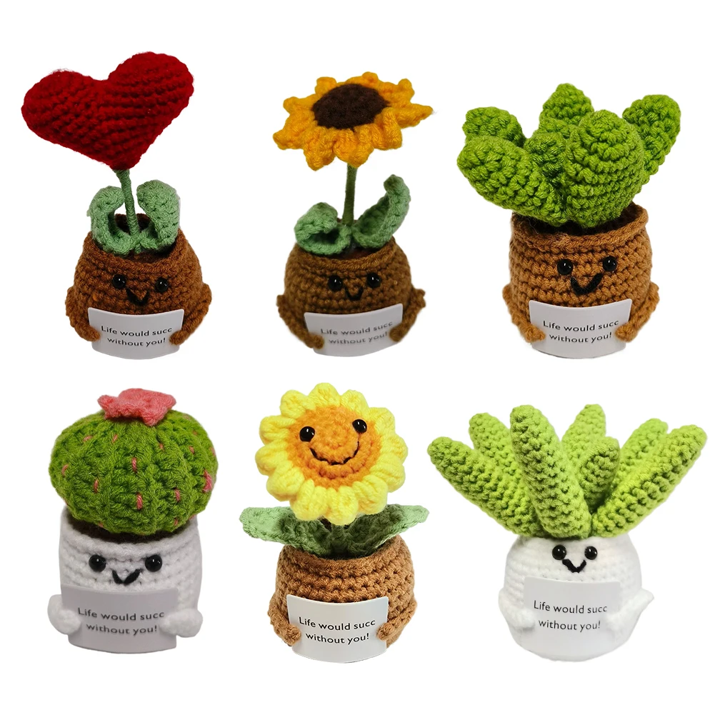 Детская Игрушка Положительная Энергия С Картой Миниатюрная Пряжа Ручной Работы