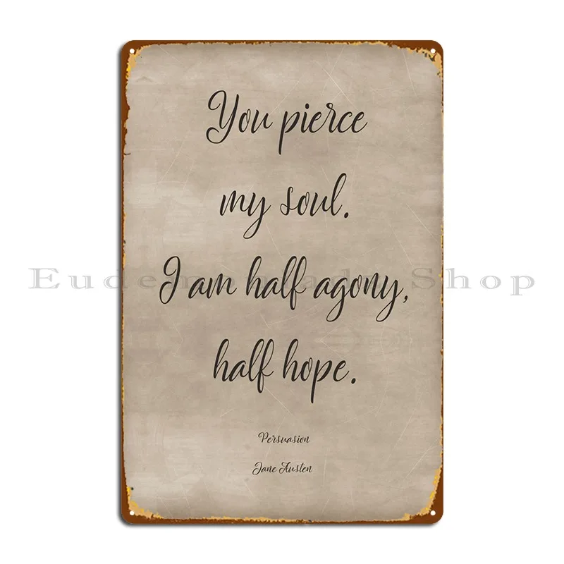 

Цитата убеждения, 1 металлический плакат, ржавый винтажный дизайн, создает Ретро жестяной знак постер