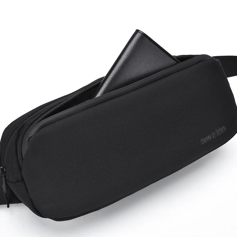 Men's Chest Bag Casual Fashion Multi-functional Chest Bag Waterproof Oxford Shoulder Messenger Bag Male Sports Riding Waist