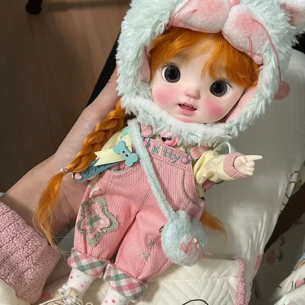 Кукла шарнирная с 1/6 язычками для девочек резиновая игрушка двойными веками и