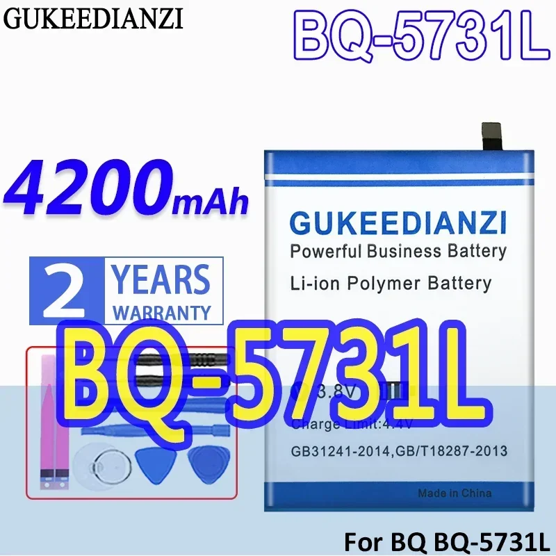 Аккумулятор емкостью 4200 мАч для BQ BQ-5731L
