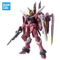 bandai original gundam model kit anime figure zgmf x09a justice gundam mg 1100 action figures collectible toys gifts for kids