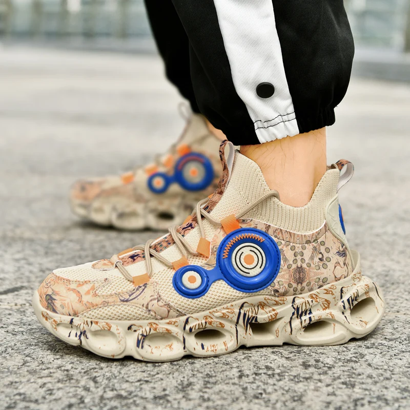 Кроссовки мужские теннисные роскошная обувь повседневные дышащие модные