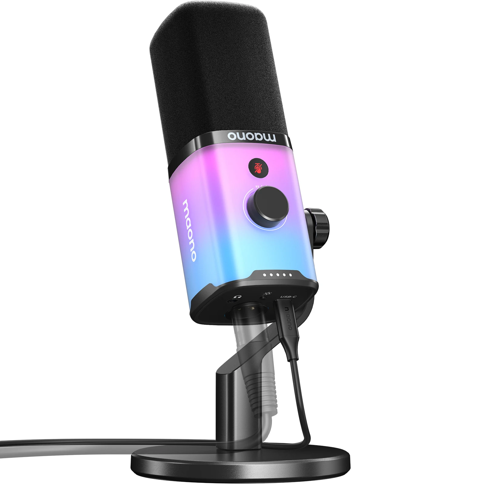 Игровой микрофон MAONO PD100X, USB/XLR динамический микрофон с ...