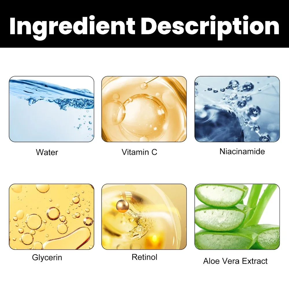 Увлажняющая эссенция для лица с витамином С увлажняющая отбеливающая сыворотка