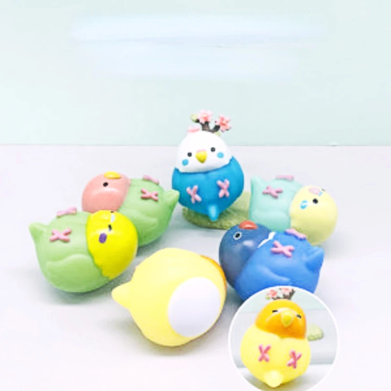 

Yell Capsule Toy Gachapon KOTORI Gacha Cute Action Figures Toy Bird Tumbler Coronco