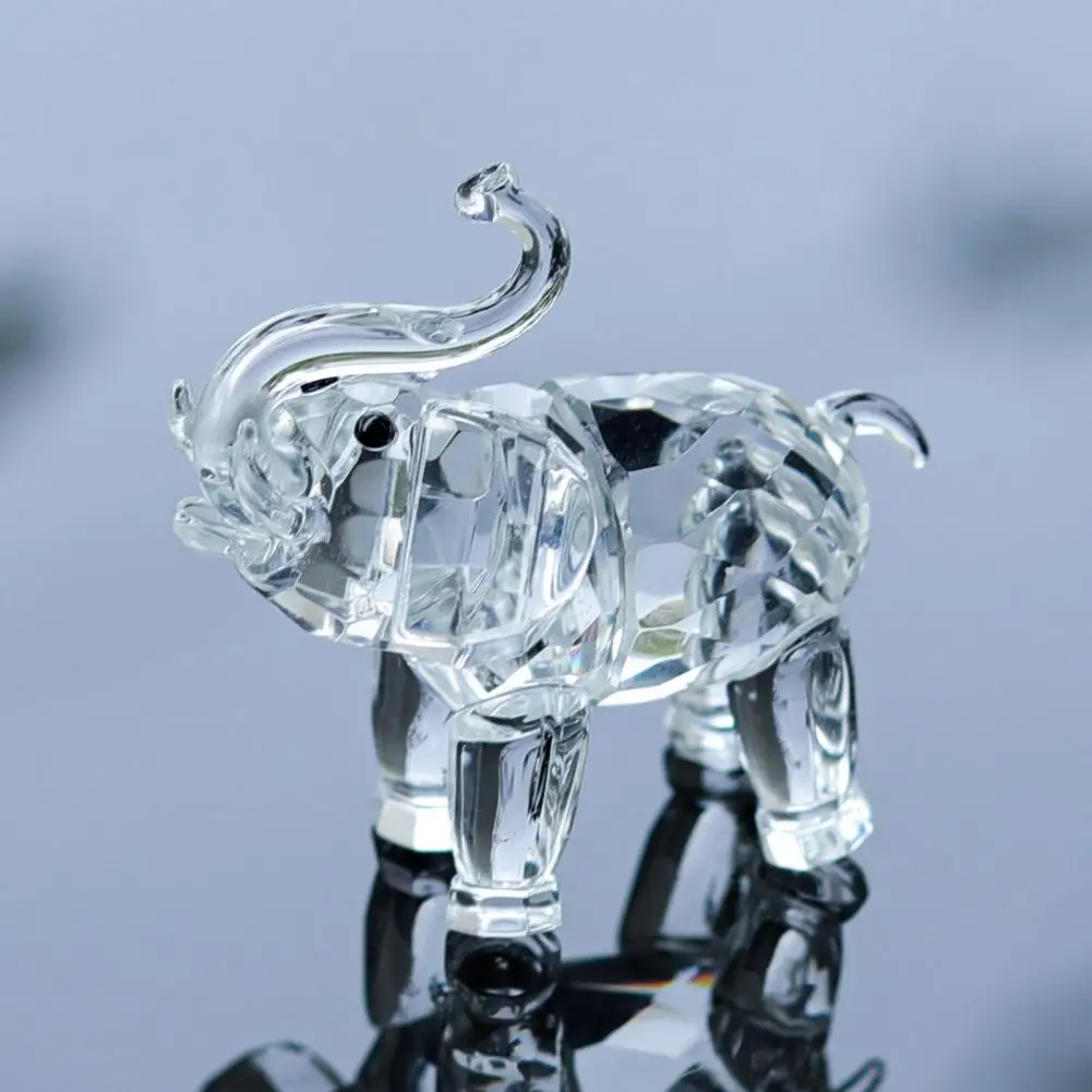 Домашний декор слона элегантные фигурки искусственных слонов подарок на удачу