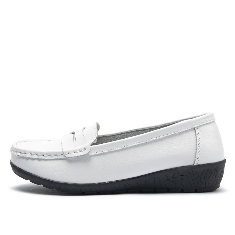 Women's Leather Outdoor Sandals Dress Outdoor Work Shoes Fashion Casual Women's Leather Shoes Sizes 35-44