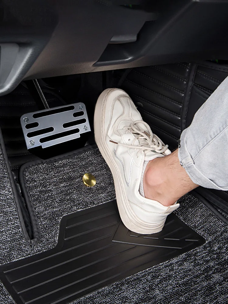 Автомобильная противоскользящая педаль из алюминиевого сплава автомобильные