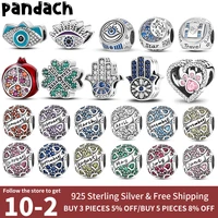 charms plata de ley 925 original fits pandach 925 original bracelets silver color month zircon beads 925 jewelry women diy 2022