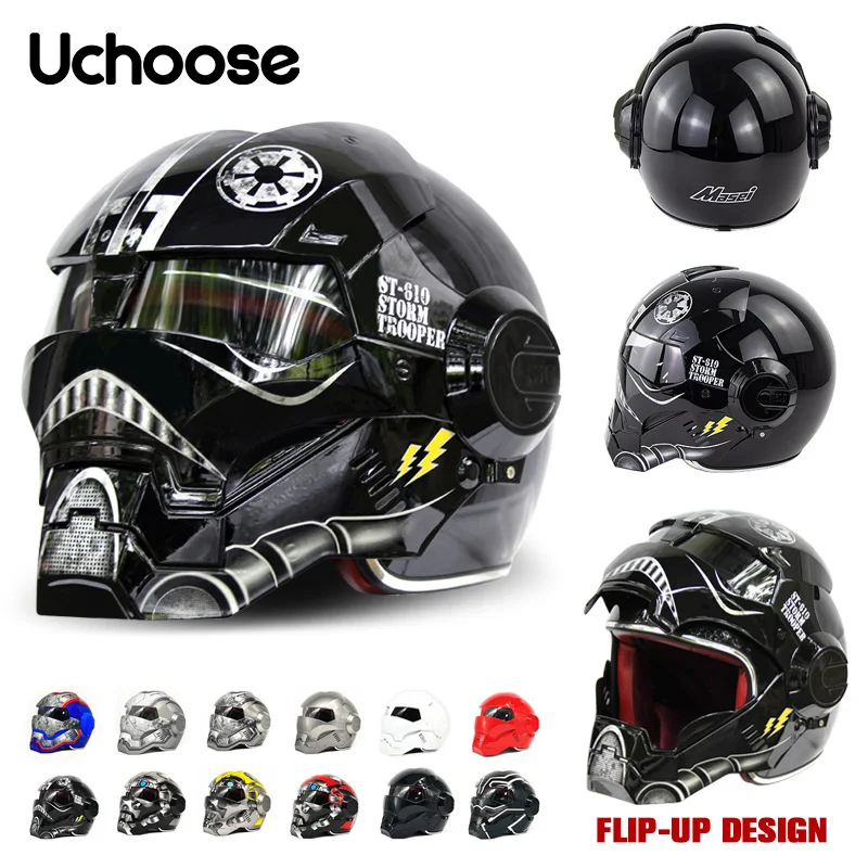 

Helmet Motorcycle Off-road Vehicle Battery Car Made Of High-quality Materials Personalize With DOT Standard Handsome Fashionable