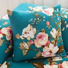 2 шт4 шт наволочки с цветочным геометрическим принтом эластичные Чехлы для подушек 45*45 см подходящие эластичные чехлы для диванов