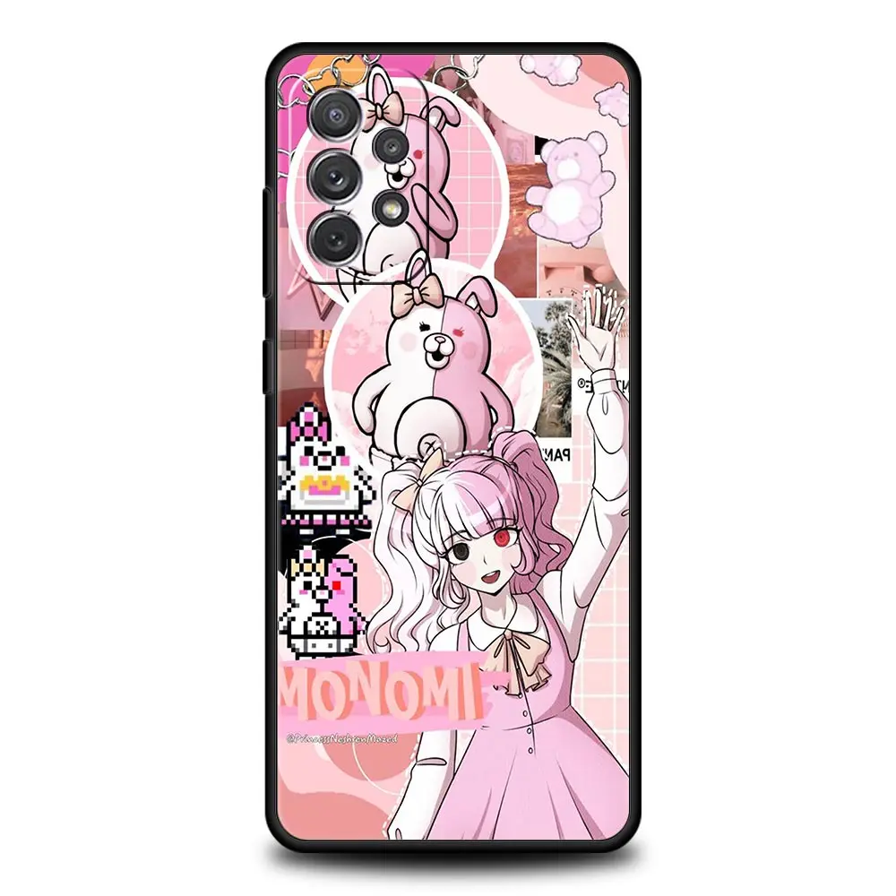 Аниме Чехол Danganronpa для телефона Samsung Galaxy A51 A71 A41 A31 A21S A11 A01 A03S A13 A23 A33 A53 A73 5G A12 A32