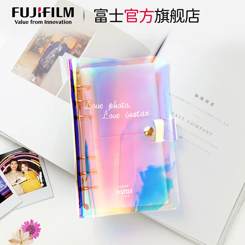 

For Fujifilm/FUJI INSTAX One-Time Imaging Authentic Original Loose-Leaf Colorful Album For Mini7+ Fuji Mini 11