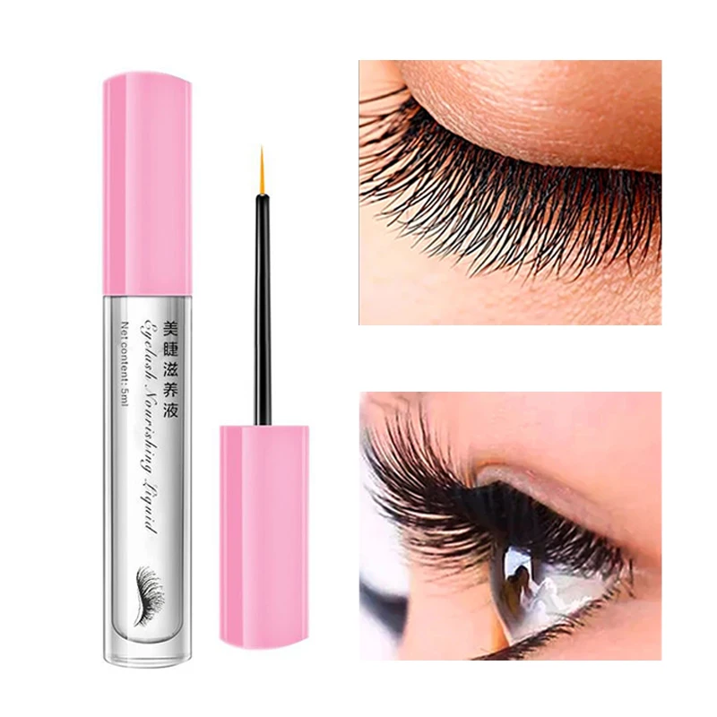 

Eyelash Growth Serum Deep Nourishing Fast Grow Lengthening Thicker Eyelashes Brows Naturally Longer Thicker Eyelash Care 5ml