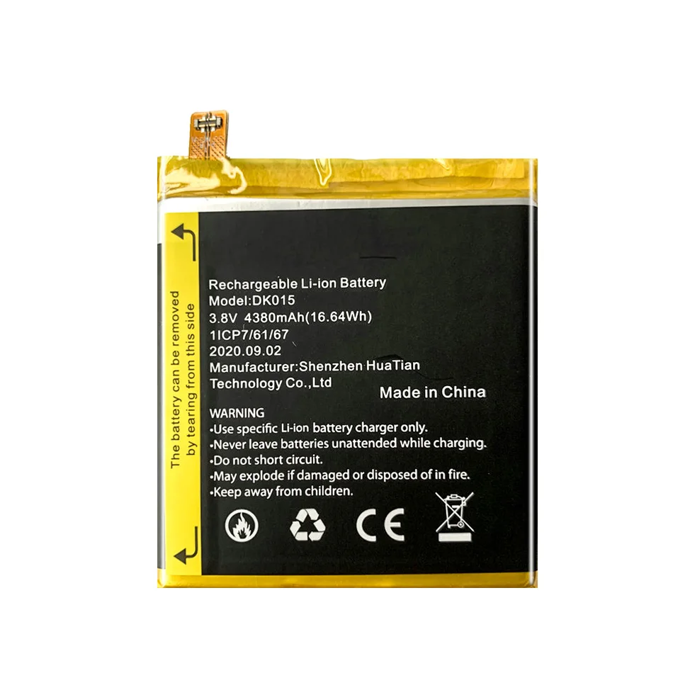 

Аккумулятор для Blackview BV9900 Pro, 4380 мАч, 5,84 дюйма, сменные литий-ионные батареи DK015 для телефона BV9900, BV9900Pro