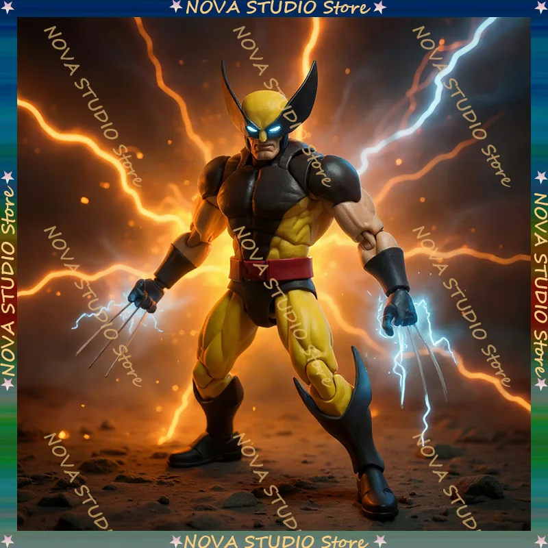 Фото Оригинальная фигурка Ct Toys Wolverine Deadpool Mafex 096 138 X-Men, коллекционная модель из комиксов для коллекционеров. №1