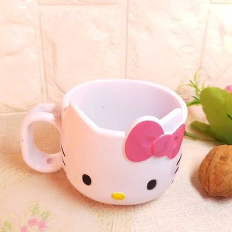 Стакан для полоскания рта детский Hello Cat мальчиков и девочек с рисунком аниме