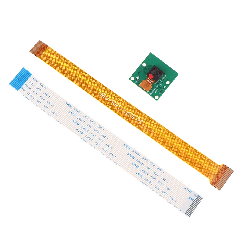 Модуль HD камеры, веб-камера 5 Мп для Raspberry Pi 3B + 4B MIPI, интерфейс с нулевым гибким кабелем, 1 комплект