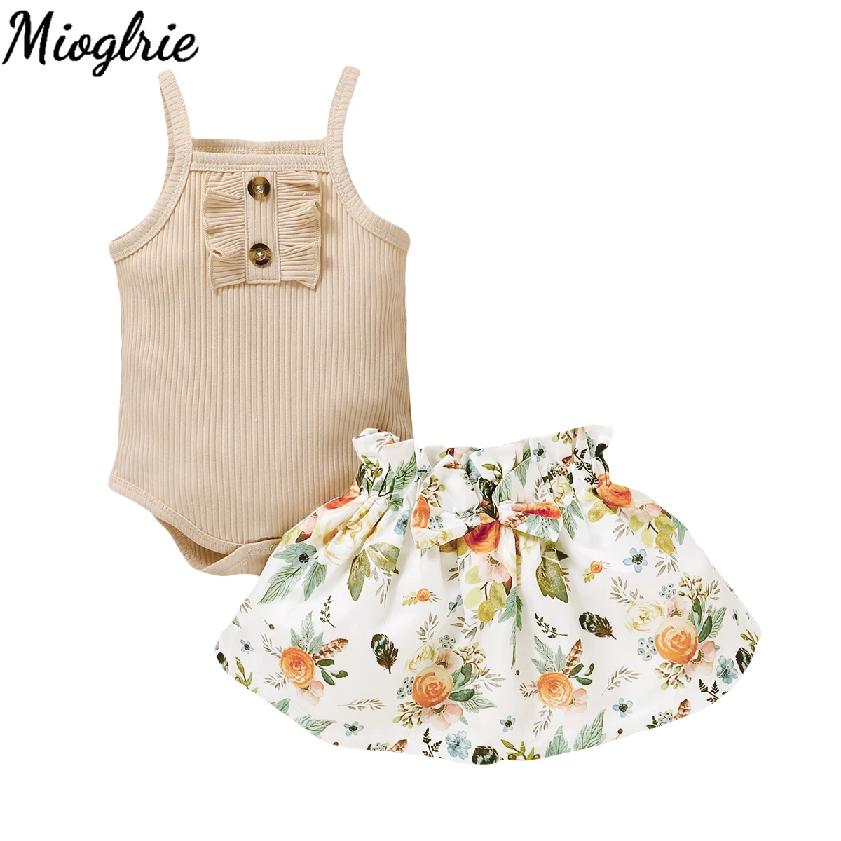 

Летняя одежда для маленьких девочек без рукавов, одежда для маленьких девочек с цветочным рисунком, Одежда для новорожденных с открытыми плечами, одежда для маленьких девочек, наряд для новорожденных