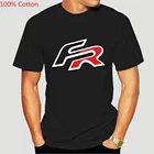 Футболка Seat Fr, Ibiza Leon, с автолюбителями, новинка 2021, 100% Хлопковая мужская футболка с принтом и круглым вырезом