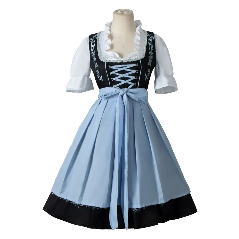 

Bavarian Traditional Beer Costume Dress Halloween Cosplay Costume Oktoberfest Maid Costume Maid Costume Dress