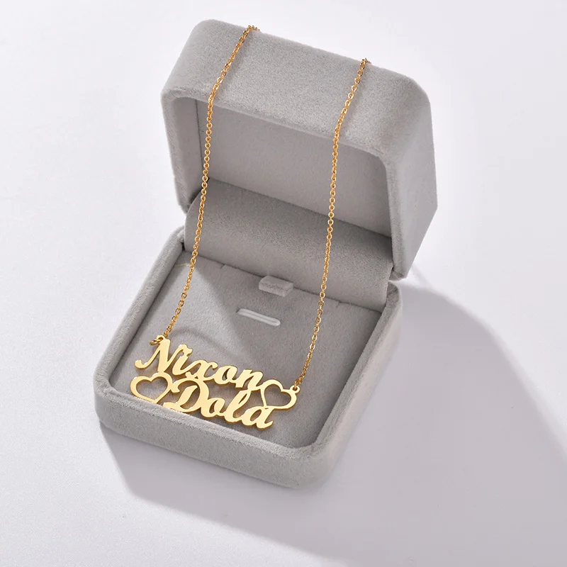 Рисунок 4 - Женское колье с двойным именем и сердцем