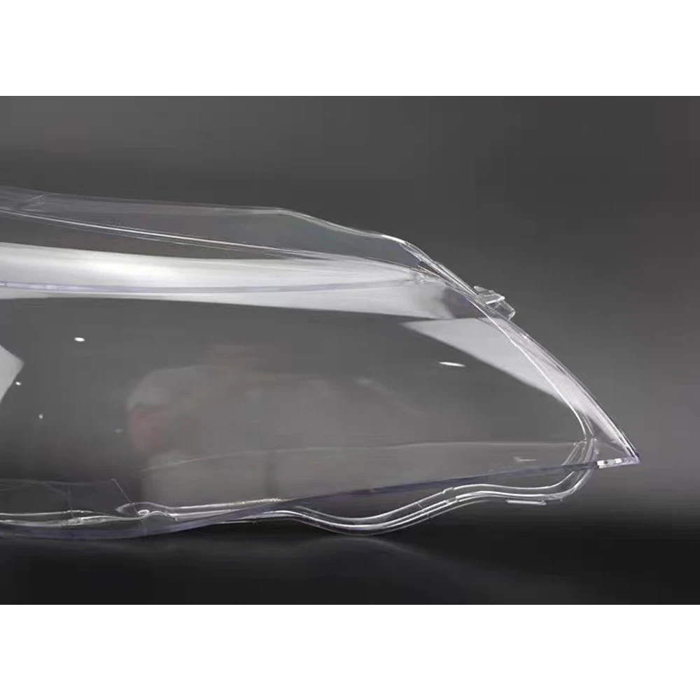 Фото Для BMW 5 серии E60 2004-2010: Прозрачное стекло фары, крышка передней фары, высококачественная конфигурация №2