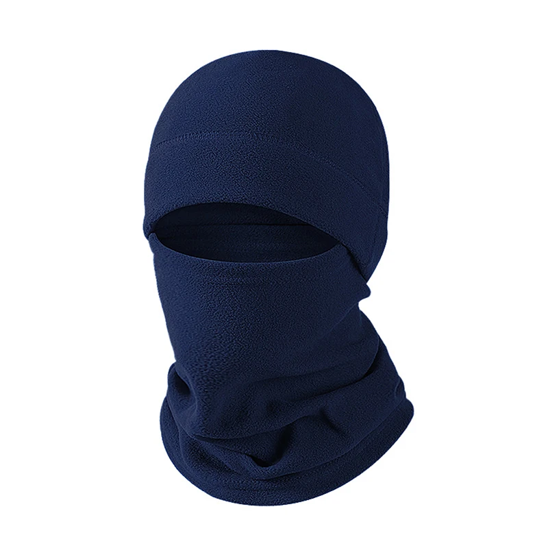 Мужская Зимняя Теплая Балаклава Из Кораллового Флиса Маска Для Лица