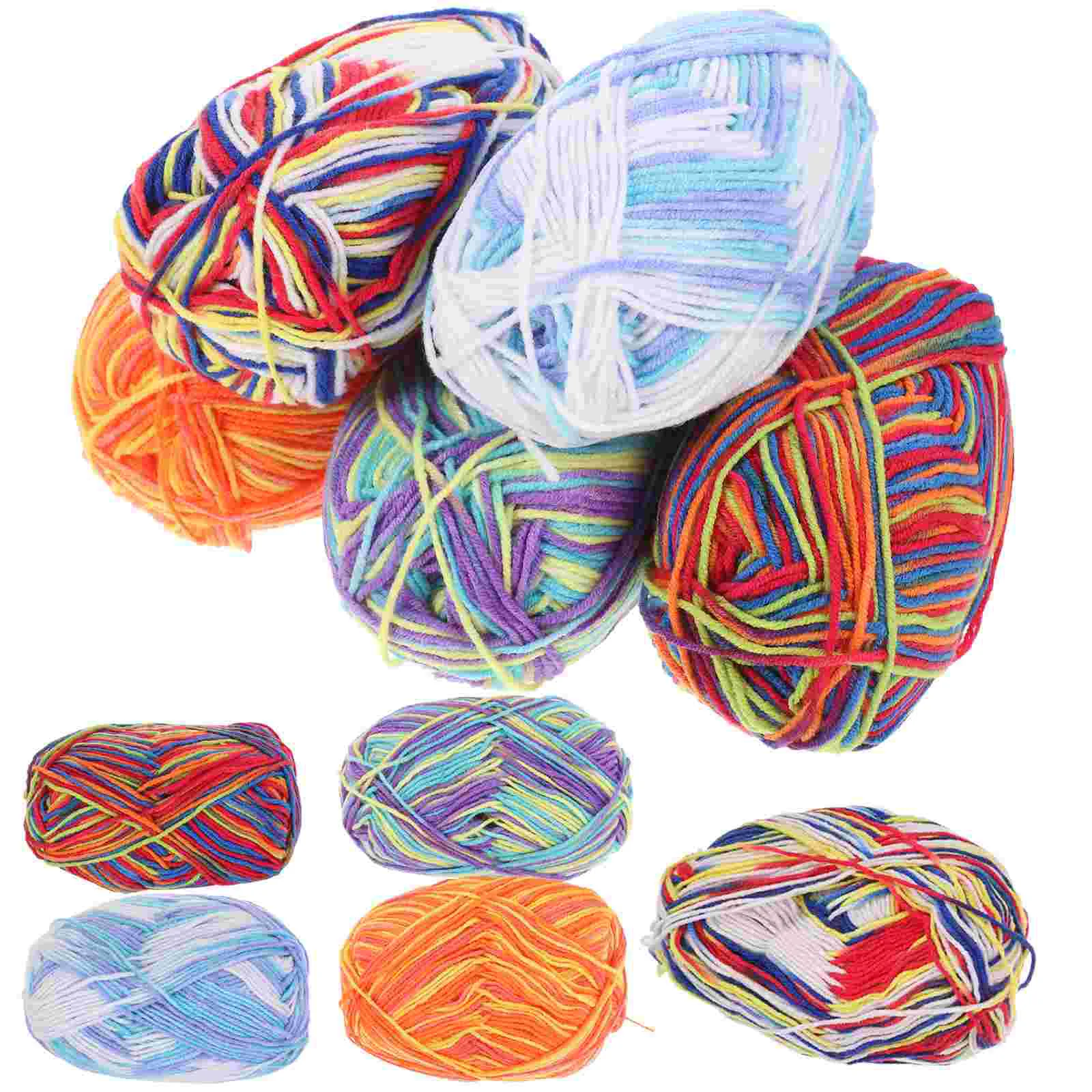 10 rolls accessories crocheting and knitting cotton yarn crochet kit Craft yarn knitting yarn crocheting kit