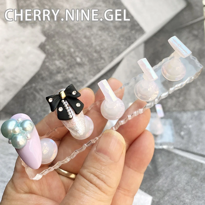 Акриловая подставка для демонстрации ногтей 1 набор Магнитная практики