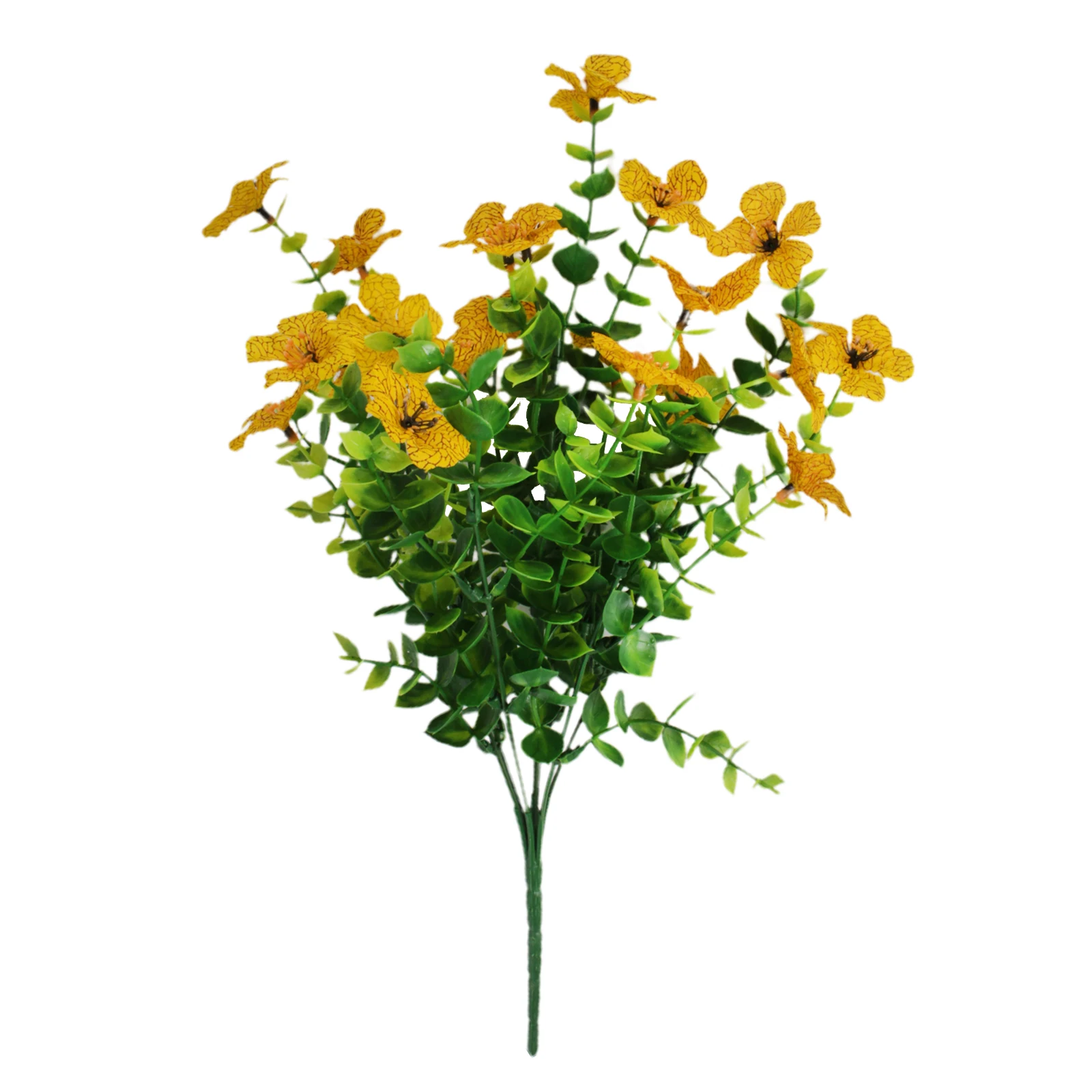 

Искусственный букет для столов, Декор для дома и гостиной, пластиковые искусственные цветы, свадебная композиция, букет невесты, желтый, роз...