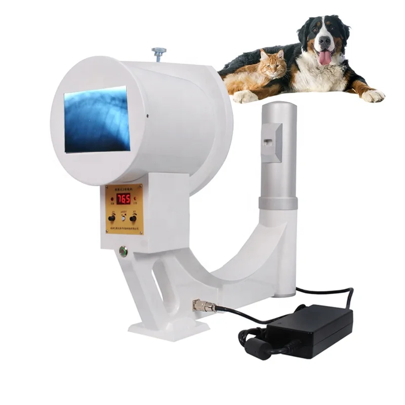 

Dog Vet Digital Mini X Ray Unit Lose-dose Veterinary Diagnostic Fluoroscopy Xray Equipment Portable Handheld X-ray Machine