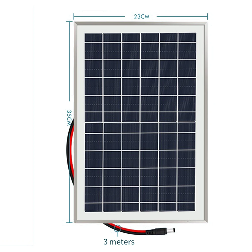 Водяной насос с солнечной панелью бесшумный погружной для фильтрации рыбного