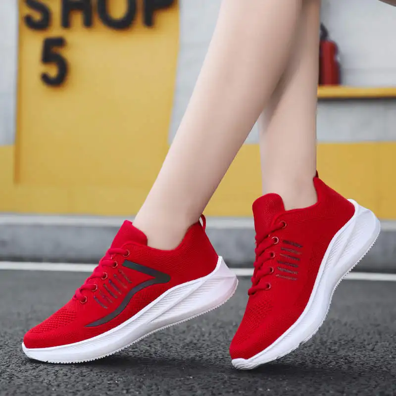 

Women's Sports Sneakers Wedge Casual Sneakers Deportibas Woman Sport Shock Absorption Running Shoes Women Muj Tennis Snaker Buy