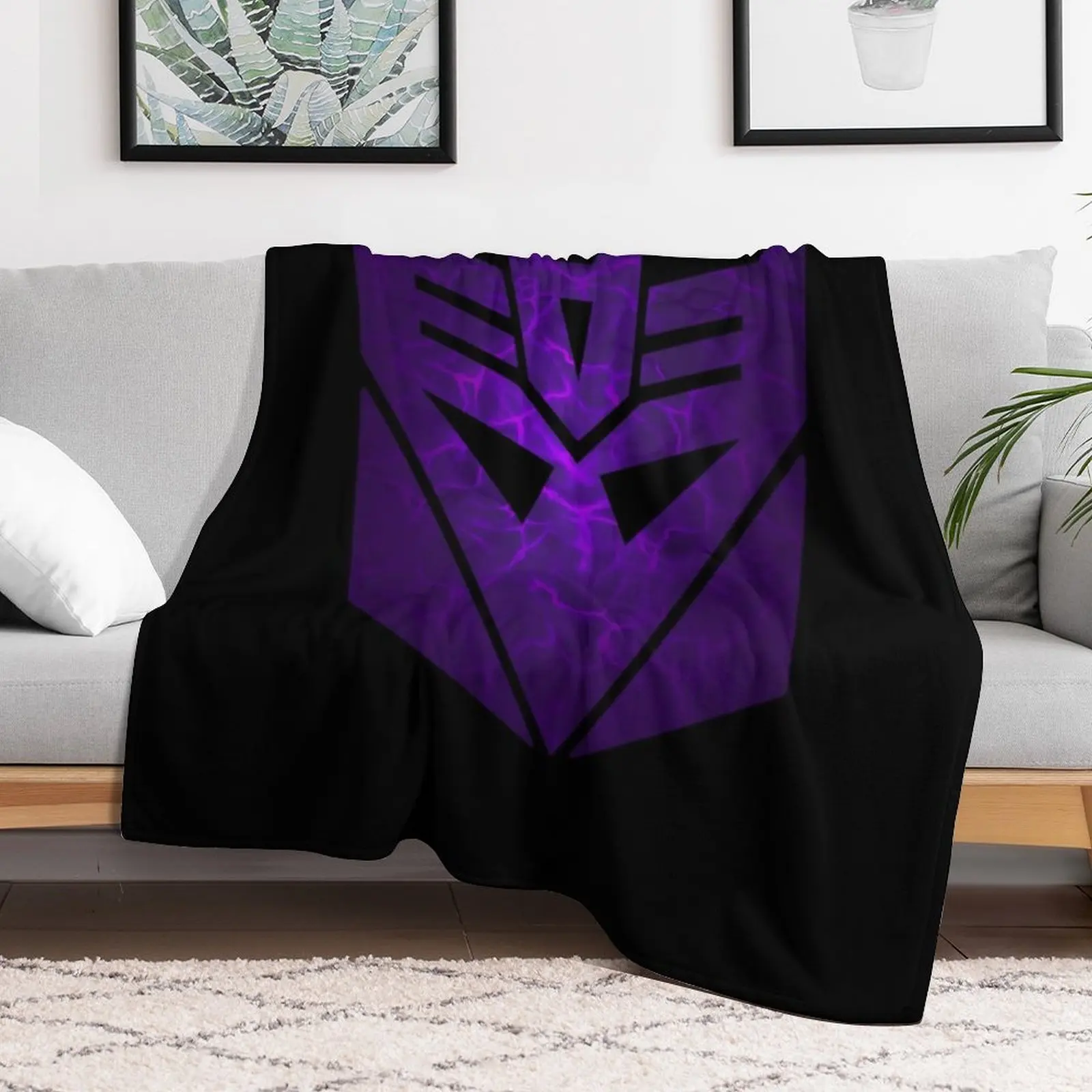 Винтажное плед с логотипом Decepticon для кровати летние постельные принадлежности