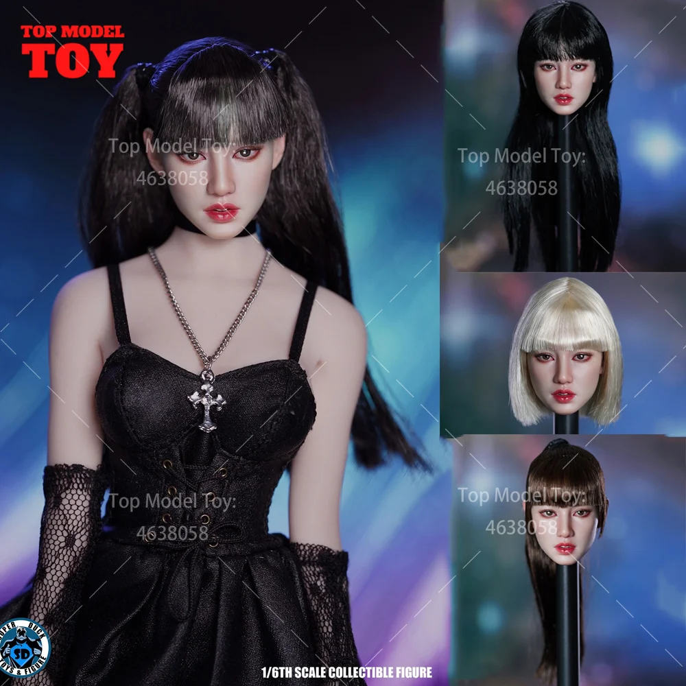 Супер утка 1/6 SDH041 Лиза голова Лепка резьба модель подходит 12 дюймов TBLeague PH Женщина