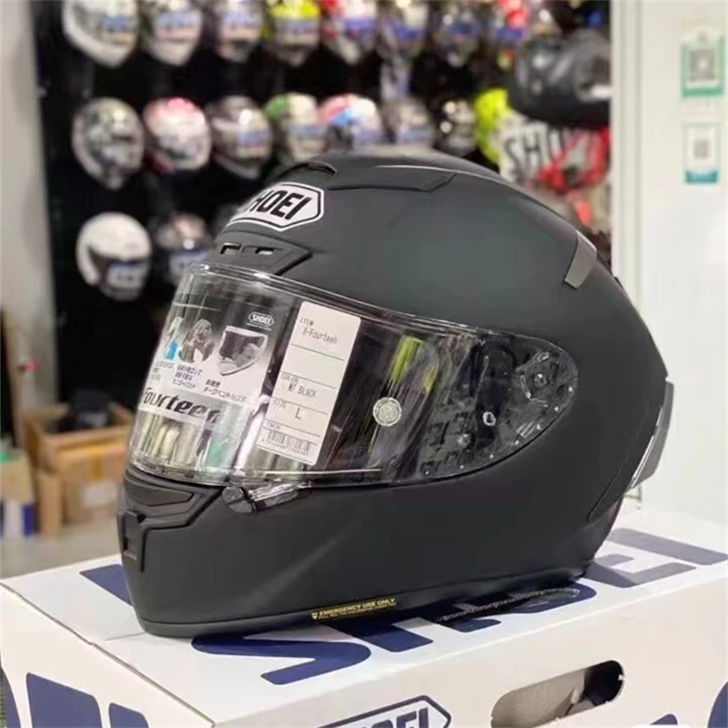 

X-Fourteen Full Face Helmet X-Spirit III Matt Black Helmet Solid X-14 Sports Bike Racing Motorcycle Helmet