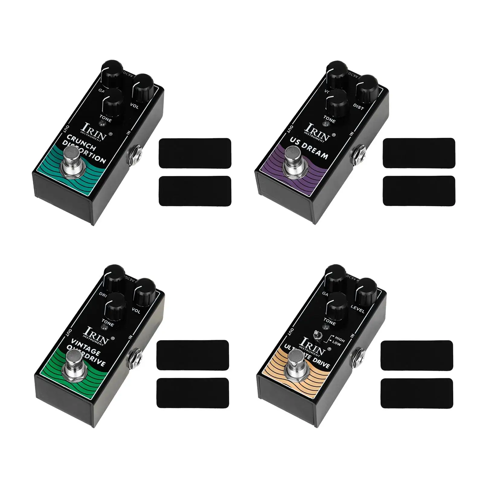 Процессор для создания гитарных эффектов сплав алюминия аксессуары