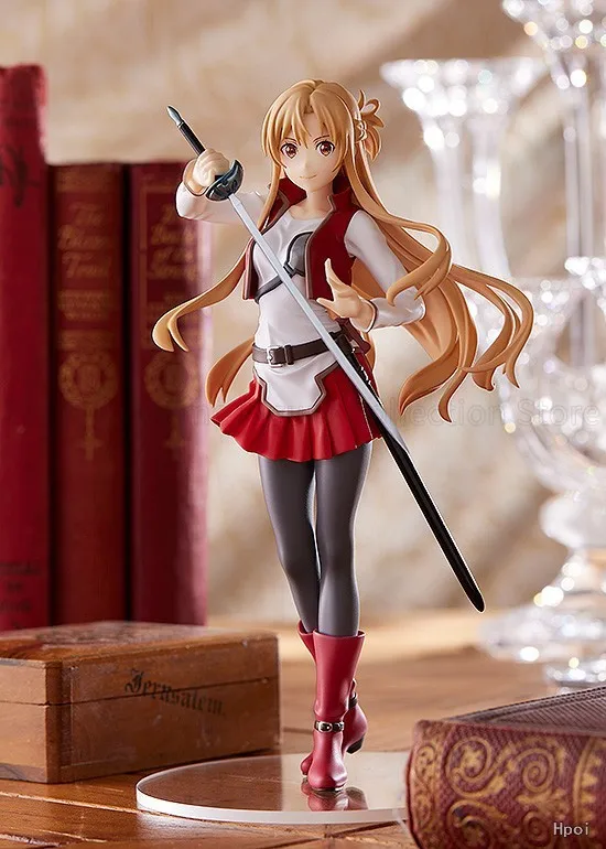 Фото Оригинальный PUP Sword Art Online Progressive Asuna/Kirito Aria on A Starless Night Ver. Игрушечная модель, украшения, статуя №4