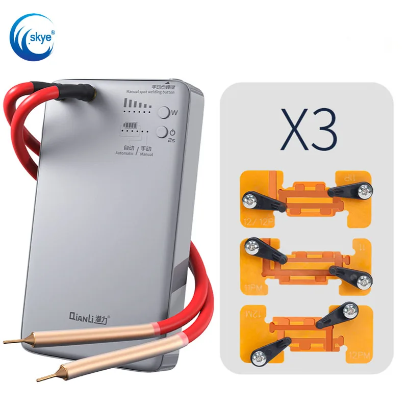 

Аппарат для точечной сварки Qianli для Iphone 11-12ProMax, сменный гибкий Аккумулятор для пайки и ремонта с точечной сваркой