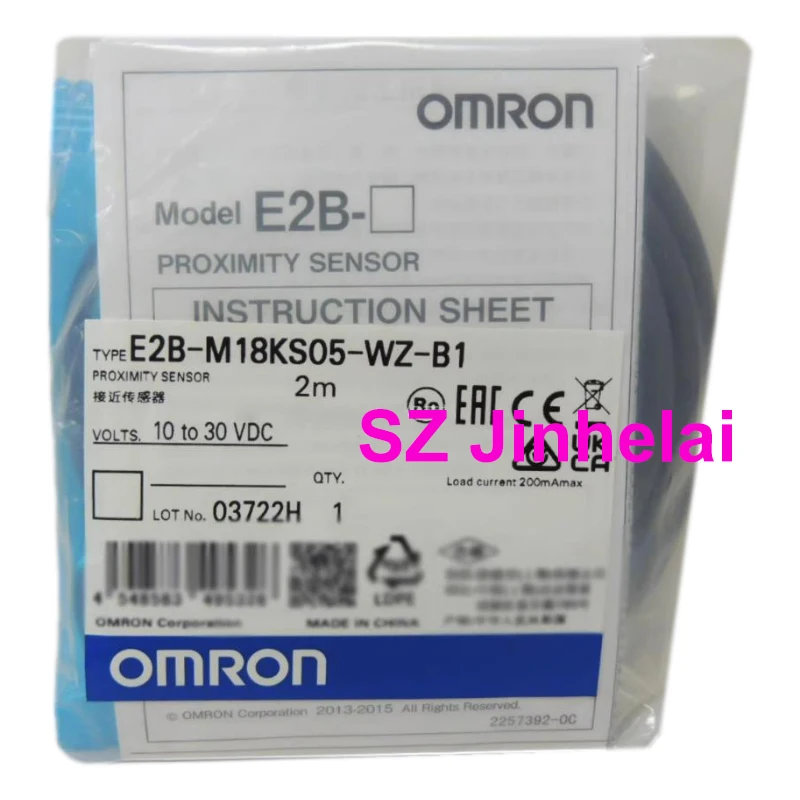

Omron E2B-M18KS05-WZ-B1 E2B-M18KS05-WZ-C1 Authentic Original Durable Security 10-30VDC 2M Proximity Switches Sensors