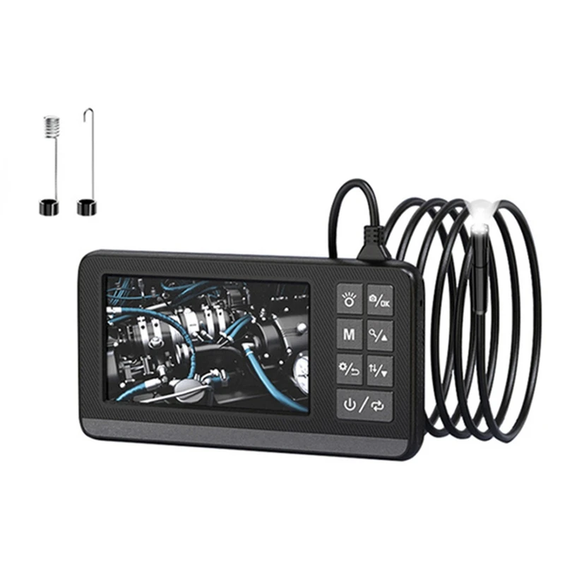 

Промышленный эндоскоп, 1080P, 4,3 дюйма, HD, цифровой Бороскоп, Инспекционная камера, IP67 водонепроницаемая камера, 3 метра