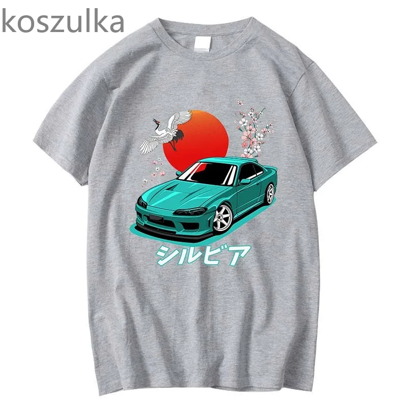 Футболка мужская с рисунком японского аниме милая Повседневная футболка