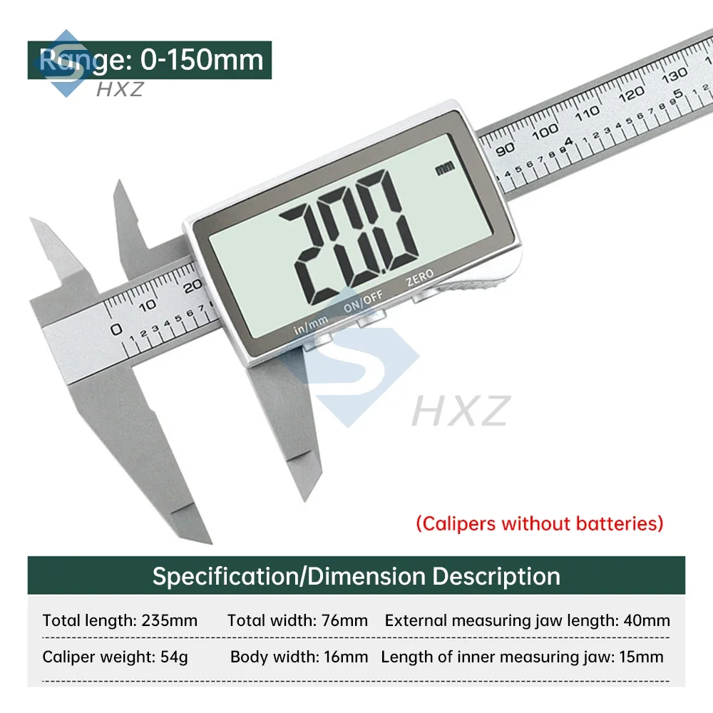 

Aideepen Электронный штангенциркуль 150 мм