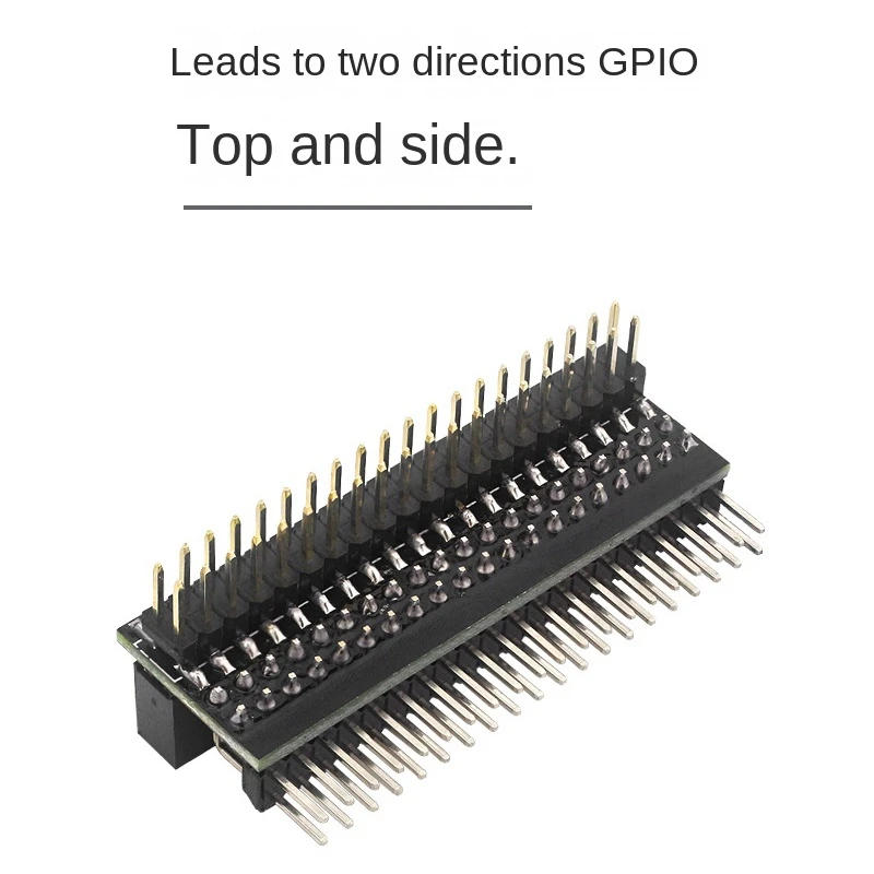 

40Pin GPIO Edge Плата расширения для Raspberry Pi 4B/3B +/3B/2B /Zero один-два 40Pin боковой штырьковый мультиплексор